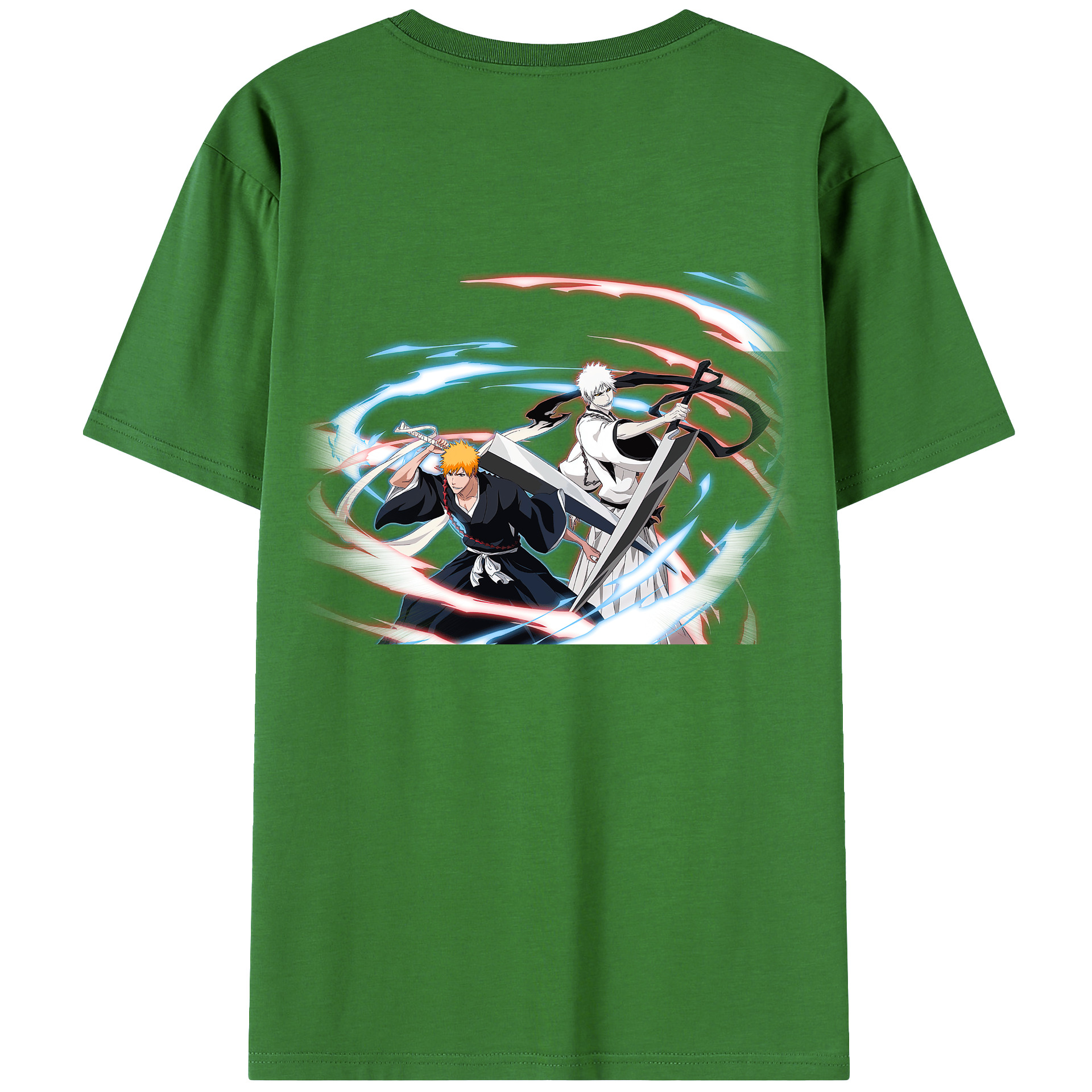 （画像用） ブリーチ 黒崎一護（くろさき いちご）BLEACH Kurosaki Ichigo レディース半袖Tシャツ(バックプリント)